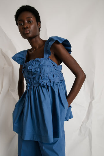 Top in Popeline Meimeij M2EA28 992